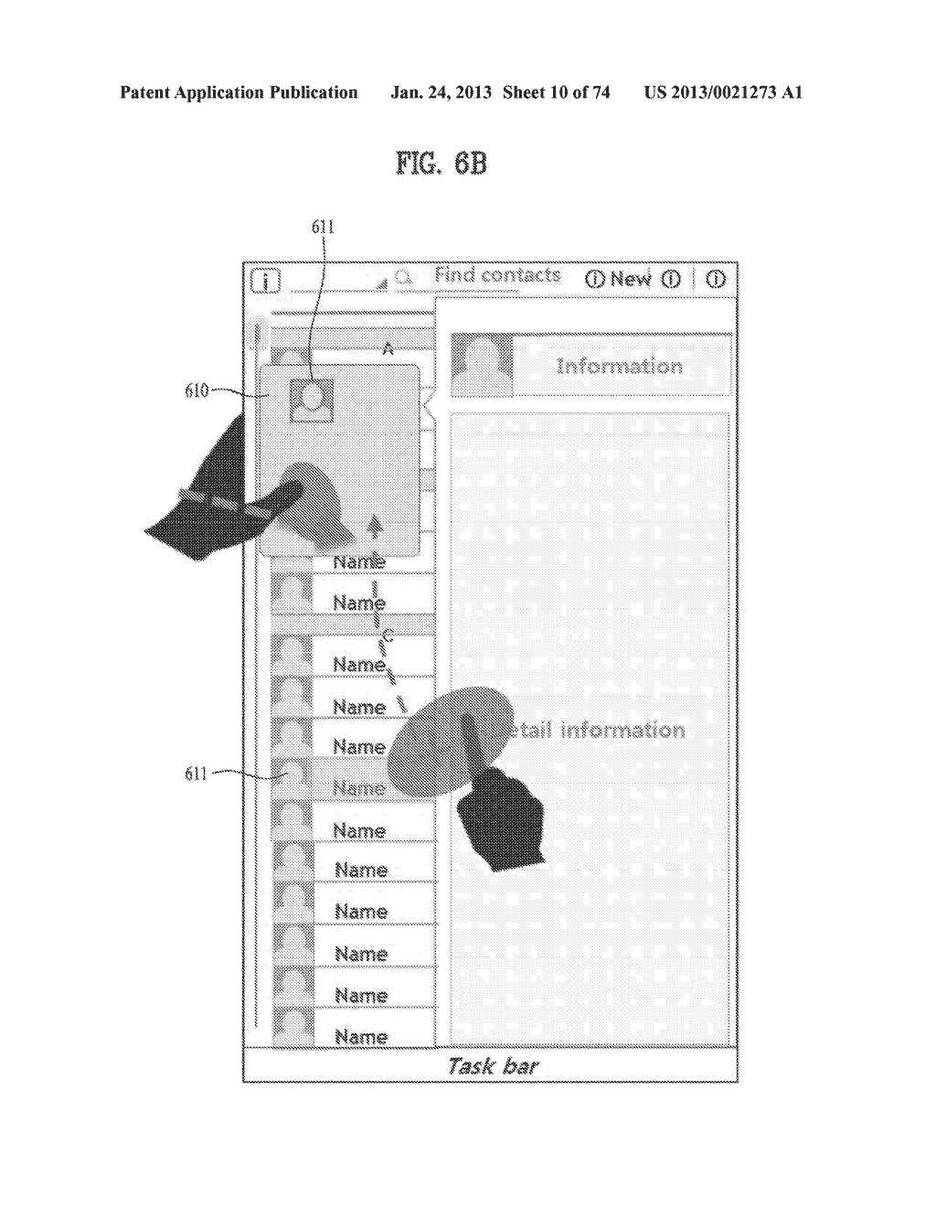 MOBILE TERMINAL AND DISPLAY CONTROLLING METHOD THEREOF - diagram, schematic, and image 11