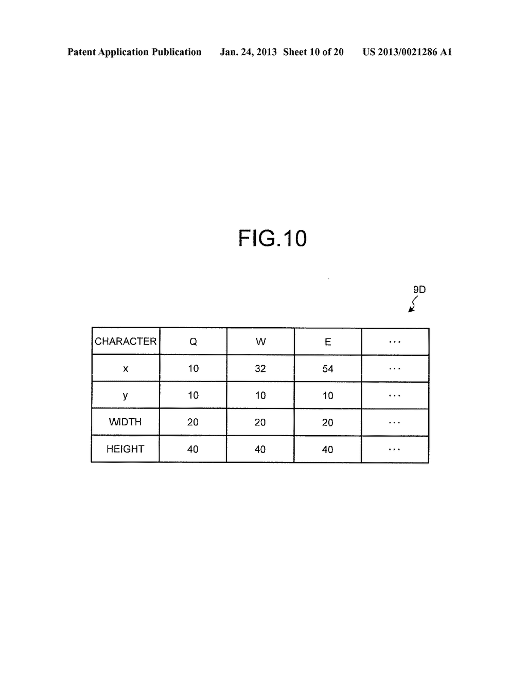 CHARACTER INPUT DEVICE - diagram, schematic, and image 11