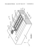 PIEZOELECTRIC LATERALLY VIBRATING RESONATOR STRUCTURE GEOMETRIES FOR     SPURIOUS FREQUENCY SUPPRESSION diagram and image