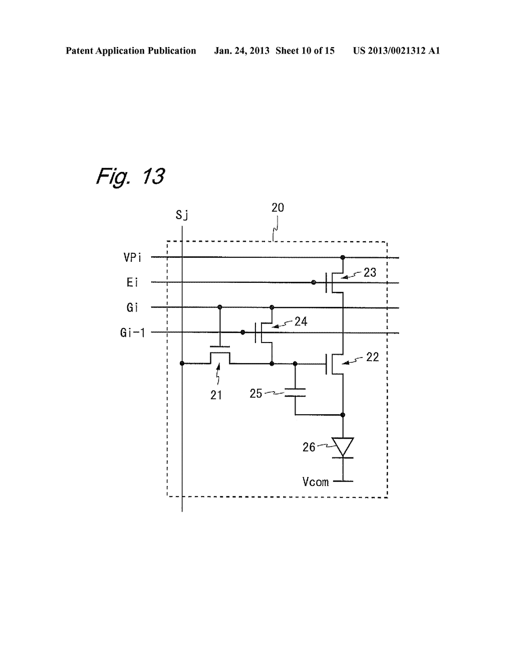 DISPLAY DEVICE AND DRIVE METHOD THEREFOR - diagram, schematic, and image 11