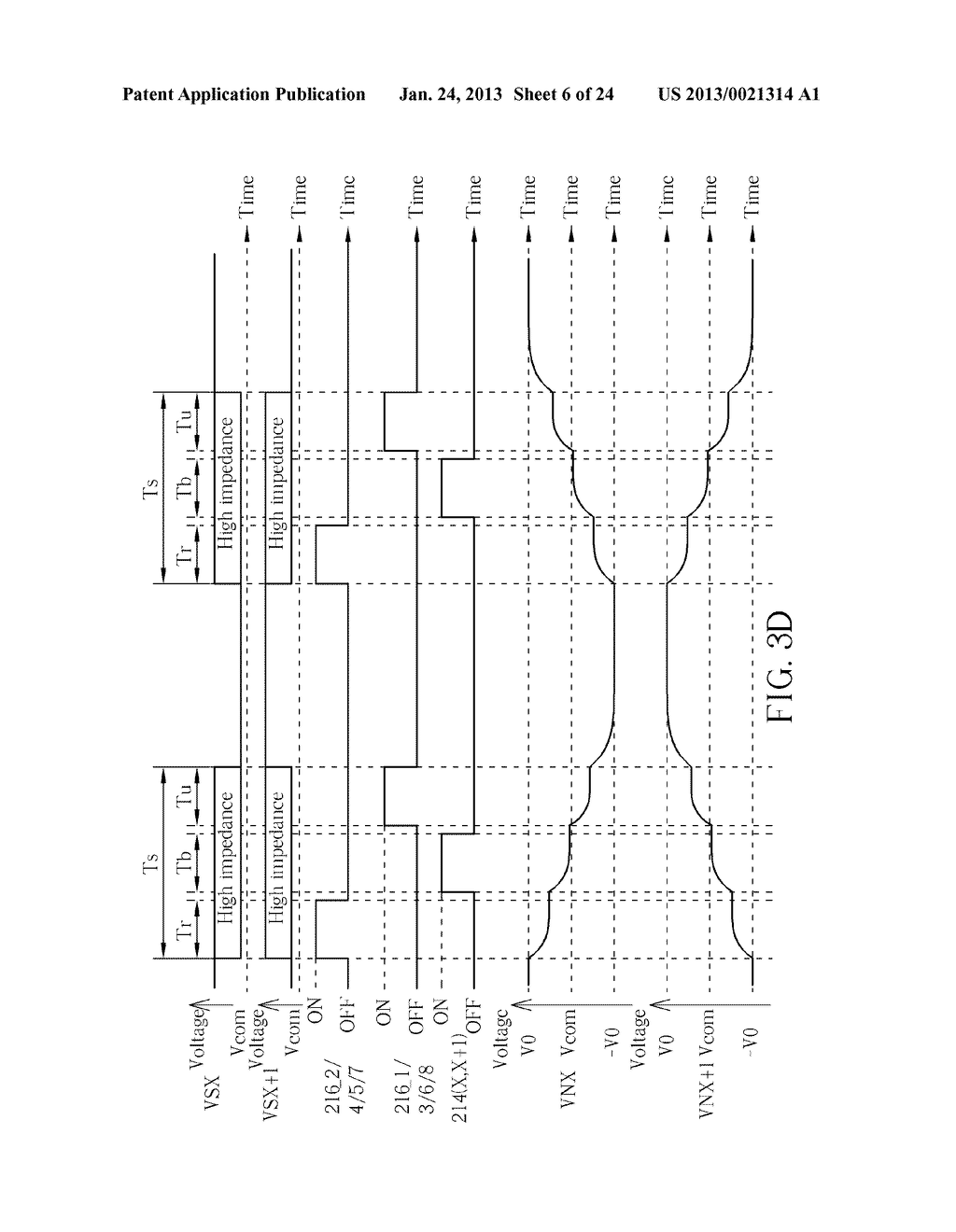 CHARGE RECYCLING DEVICE AND PANEL DRIVING APPARATUS AND DRIVING METHOD     USING THE SAME - diagram, schematic, and image 07