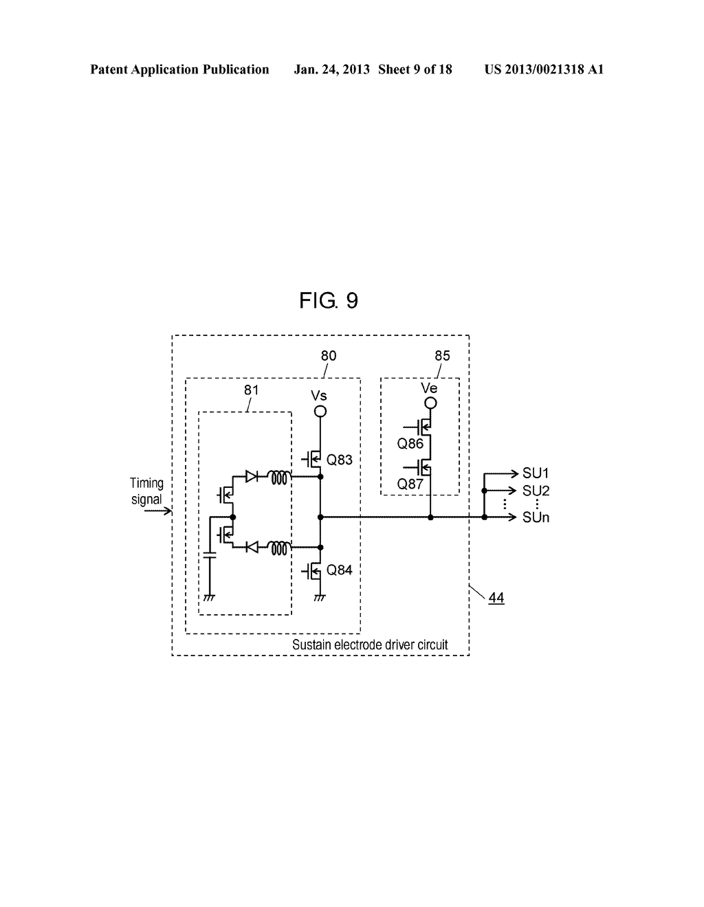 METHOD FOR DRIVING PLASMA DISPLAY PANEL AND PLASMA DISPLAY DEVICE - diagram, schematic, and image 10