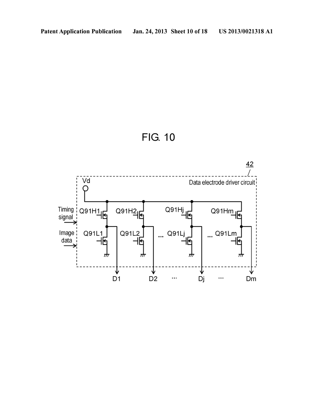 METHOD FOR DRIVING PLASMA DISPLAY PANEL AND PLASMA DISPLAY DEVICE - diagram, schematic, and image 11