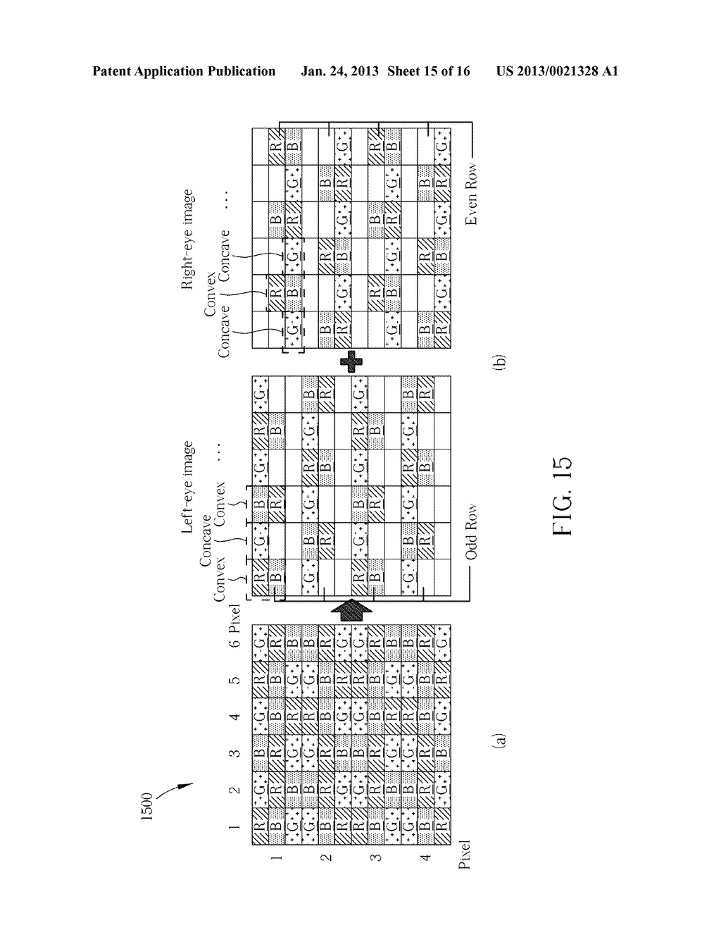 LAYOUT METHOD OF SUB-PIXEL RENDERINGS - diagram, schematic, and image 16