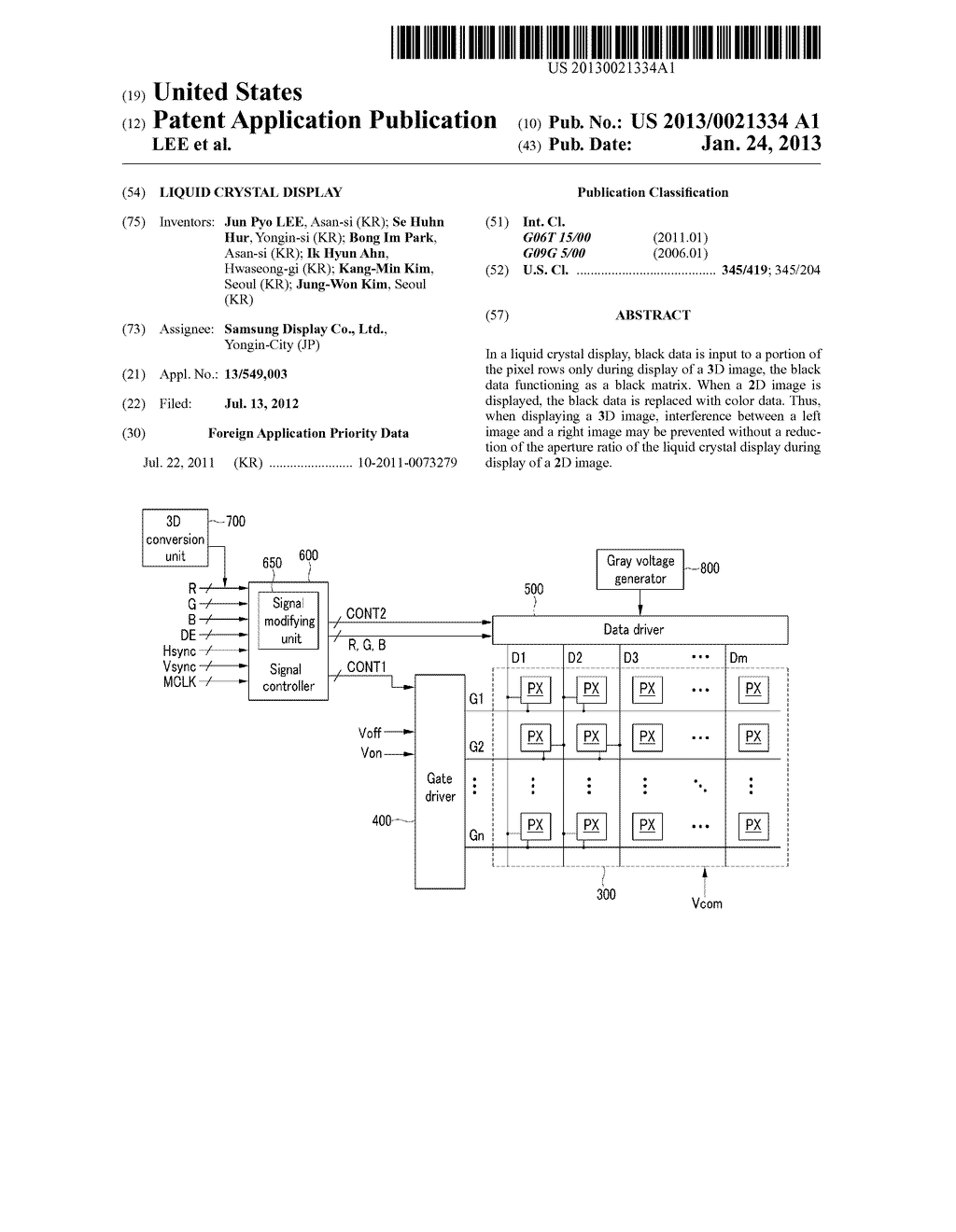 LIQUID CRYSTAL DISPLAY - diagram, schematic, and image 01