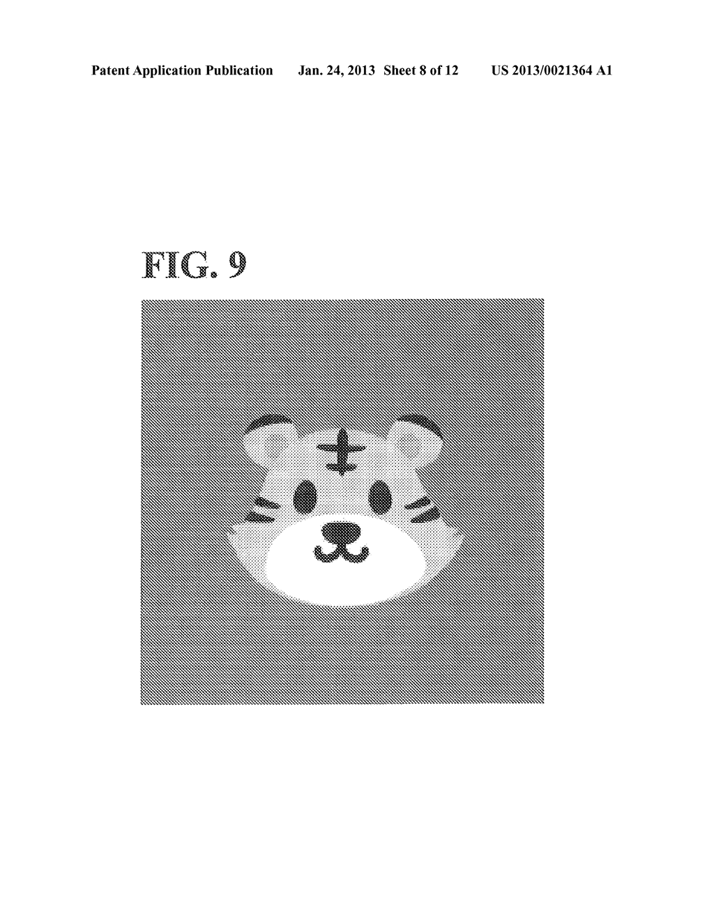 Apparatuses and Methods Generating a Two-Dimensional Code with a Logo - diagram, schematic, and image 09