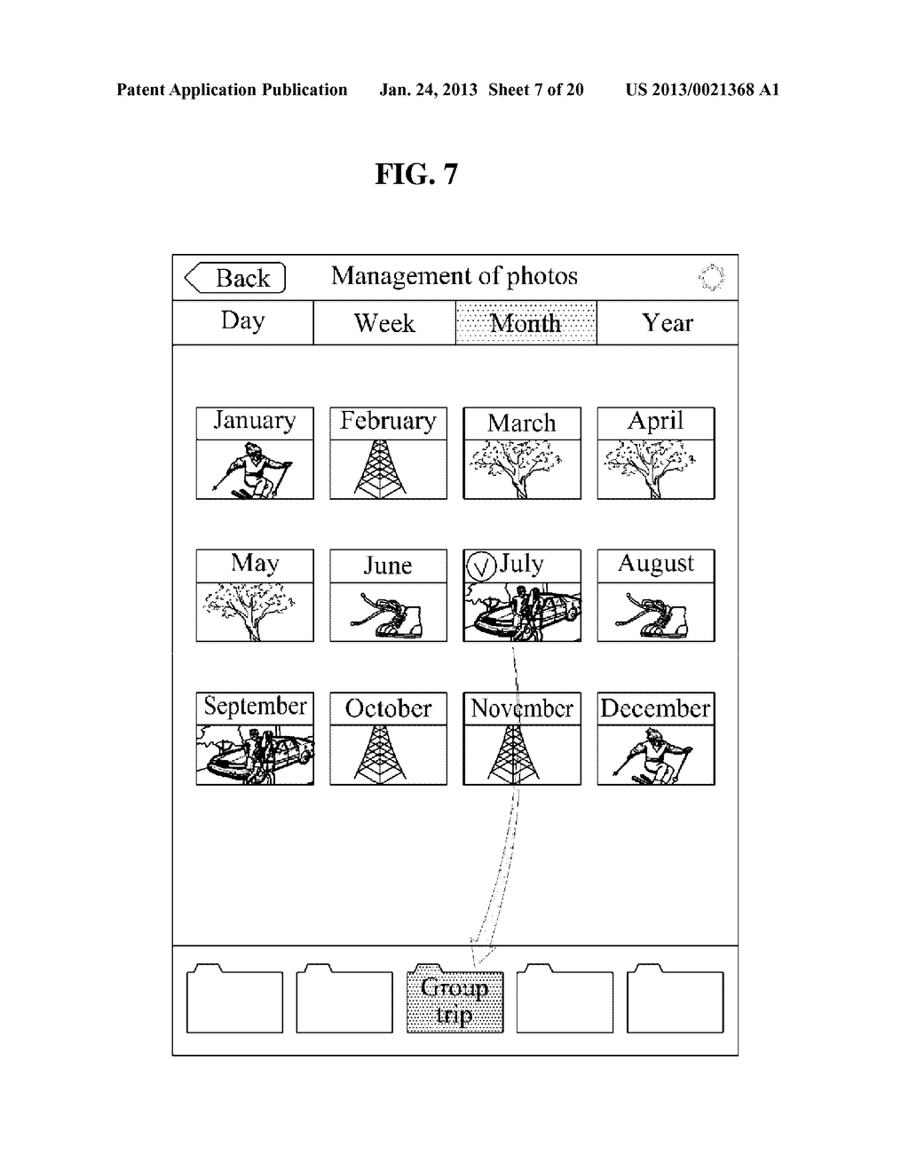 SYSTEM AND METHOD FOR MANAGING AND SHARING IMAGES ON PER ALBUM BASIS - diagram, schematic, and image 08