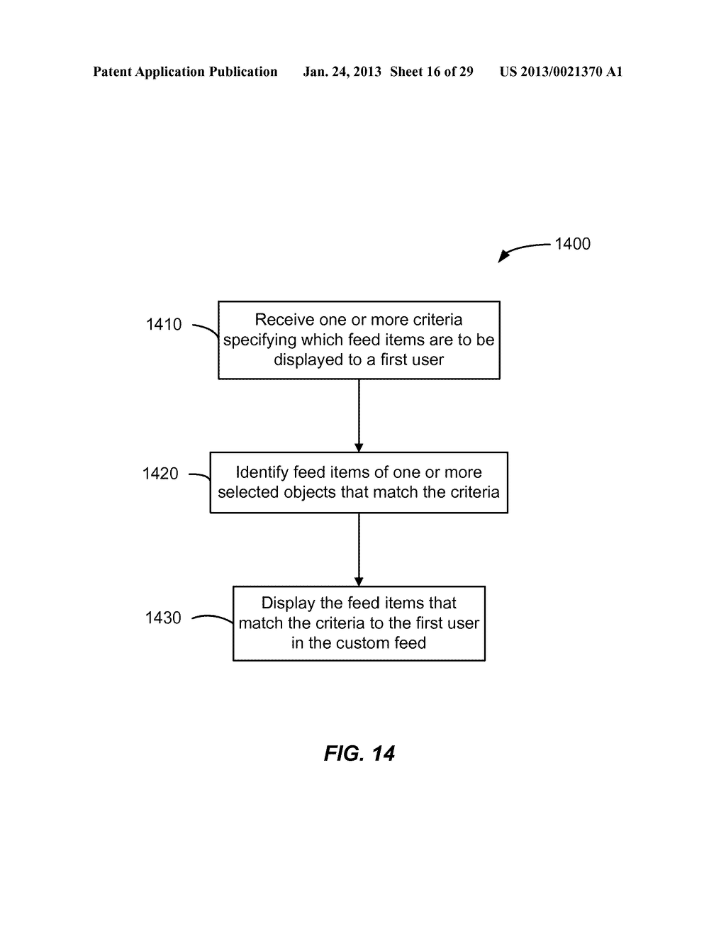 COMPUTER IMPLEMENTED METHODS AND APPARATUS FOR PRESENTATION OF FEED ITEMS     IN AN INFORMATION FEED TO BE DISPLAYED ON A DISPLAY DEVICE - diagram, schematic, and image 17