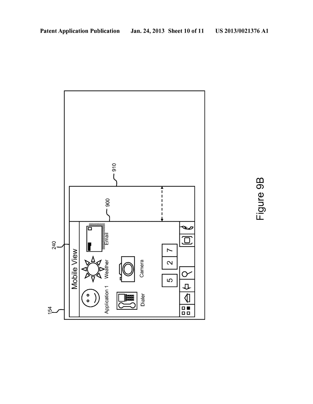 Changing Orientation of Displayed Data Responsive to Window Resizing - diagram, schematic, and image 11