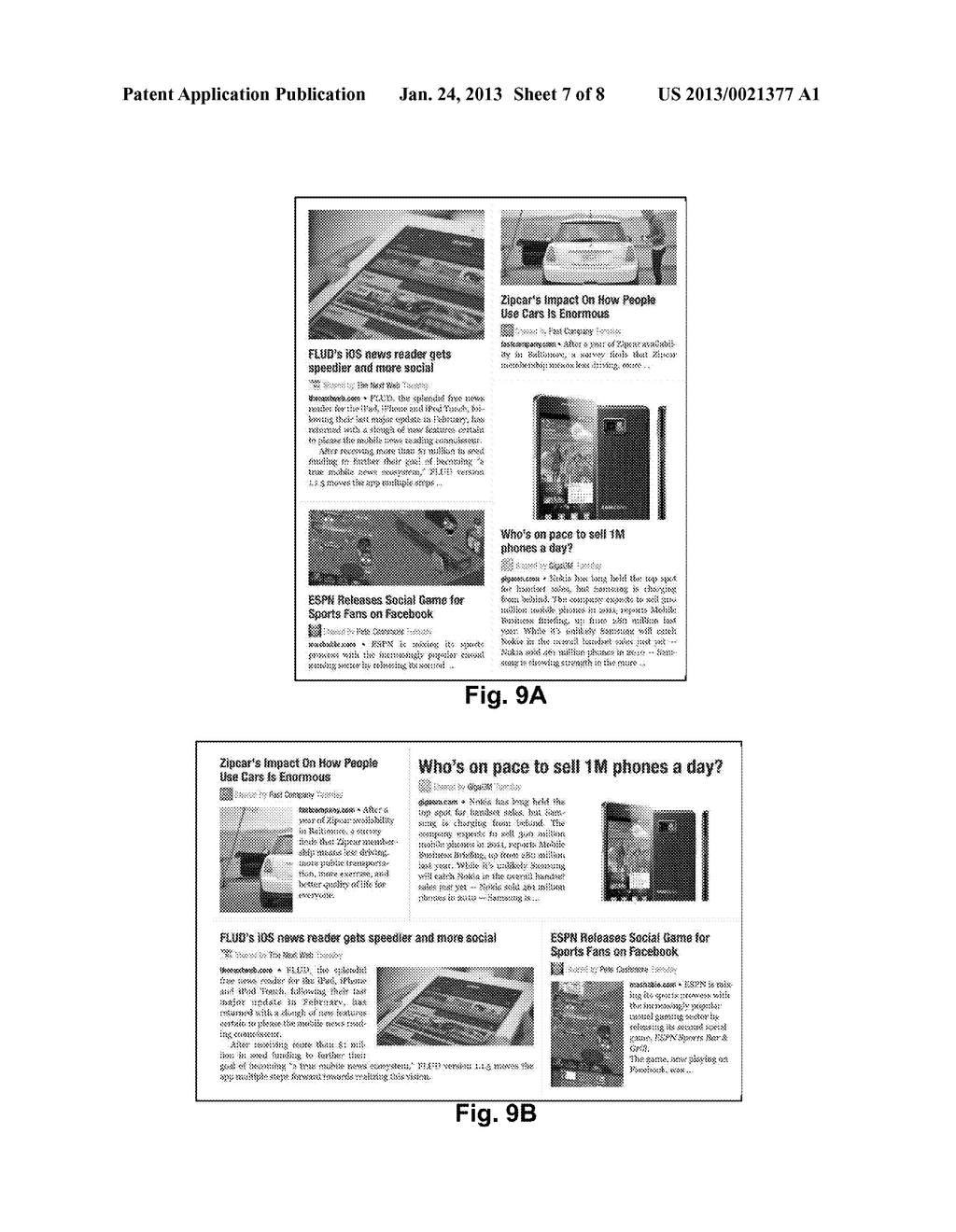 Adjusting Orientation of Content Regions in a Page Layout - diagram, schematic, and image 08