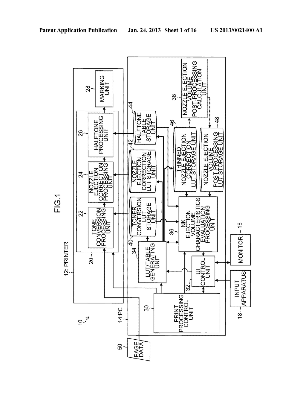 LIQUID EJECTION VOLUME CONTROL APPARATUS AND METHOD, PROGRAM AND INKJET     APPARATUS - diagram, schematic, and image 02