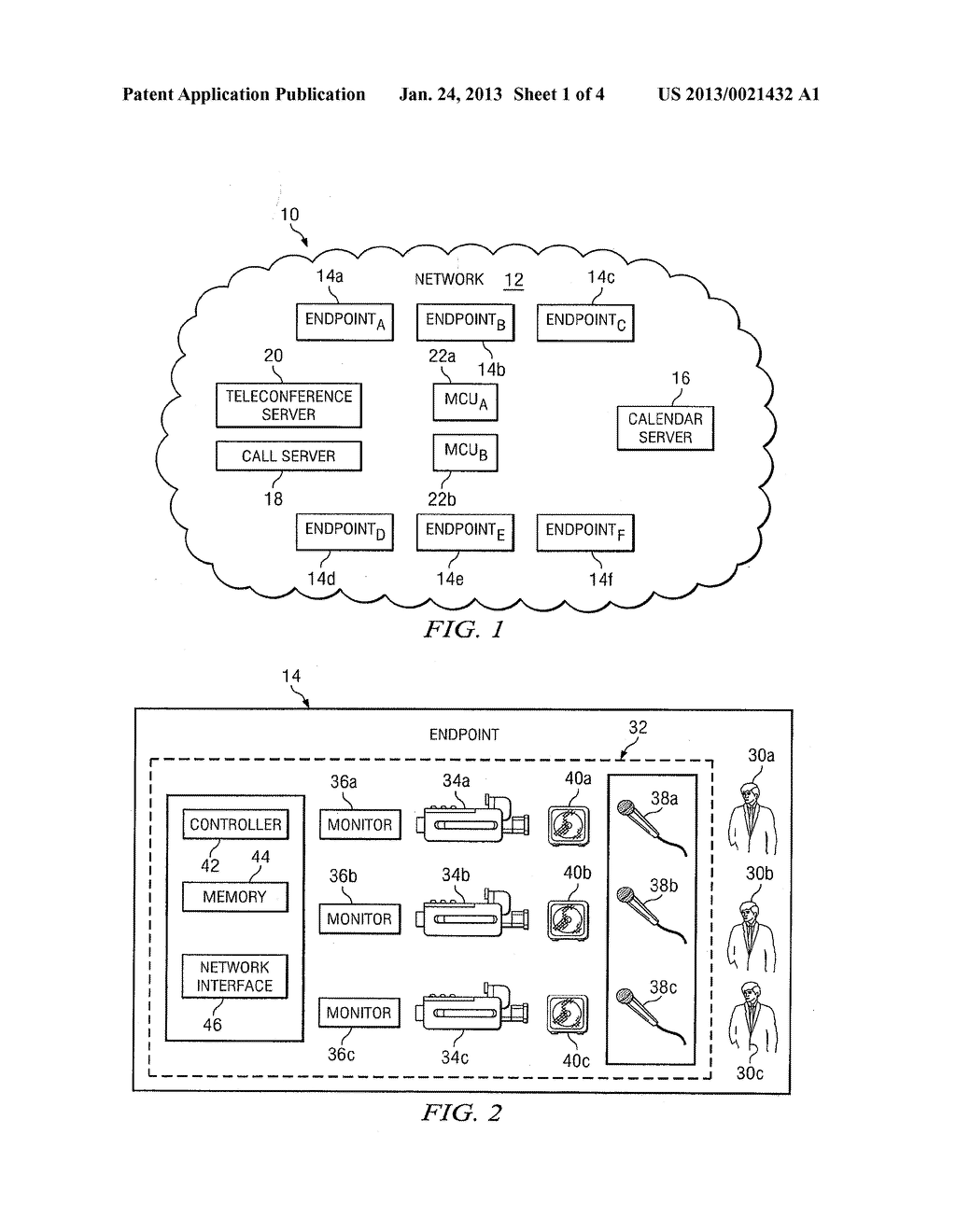 OPTIMIZING BANDWIDTH IN A MULTIPOINT VIDEO CONFERENCE - diagram, schematic, and image 02