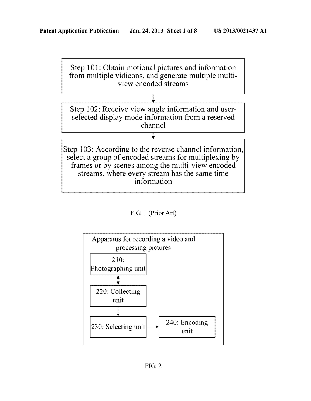 Apparatus, System and Method for Recording a Multi-View Video and     Processing Pictures, and Decoding Method - diagram, schematic, and image 02