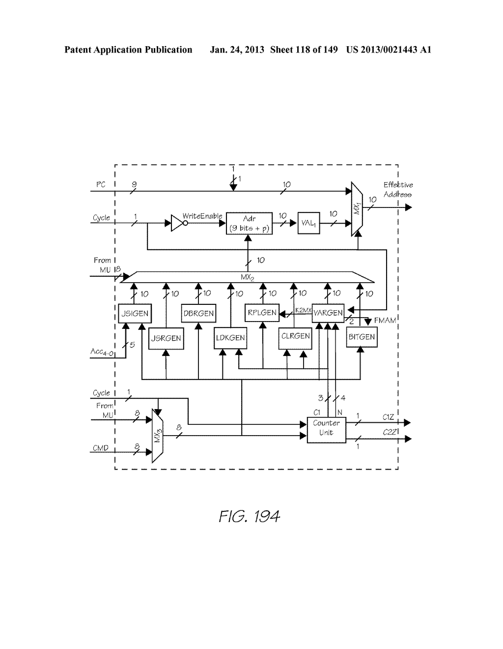 CAMERA SYSTEM WITH COLOR DISPLAY AND PROCESSOR FOR REED-SOLOMON DECODING - diagram, schematic, and image 119