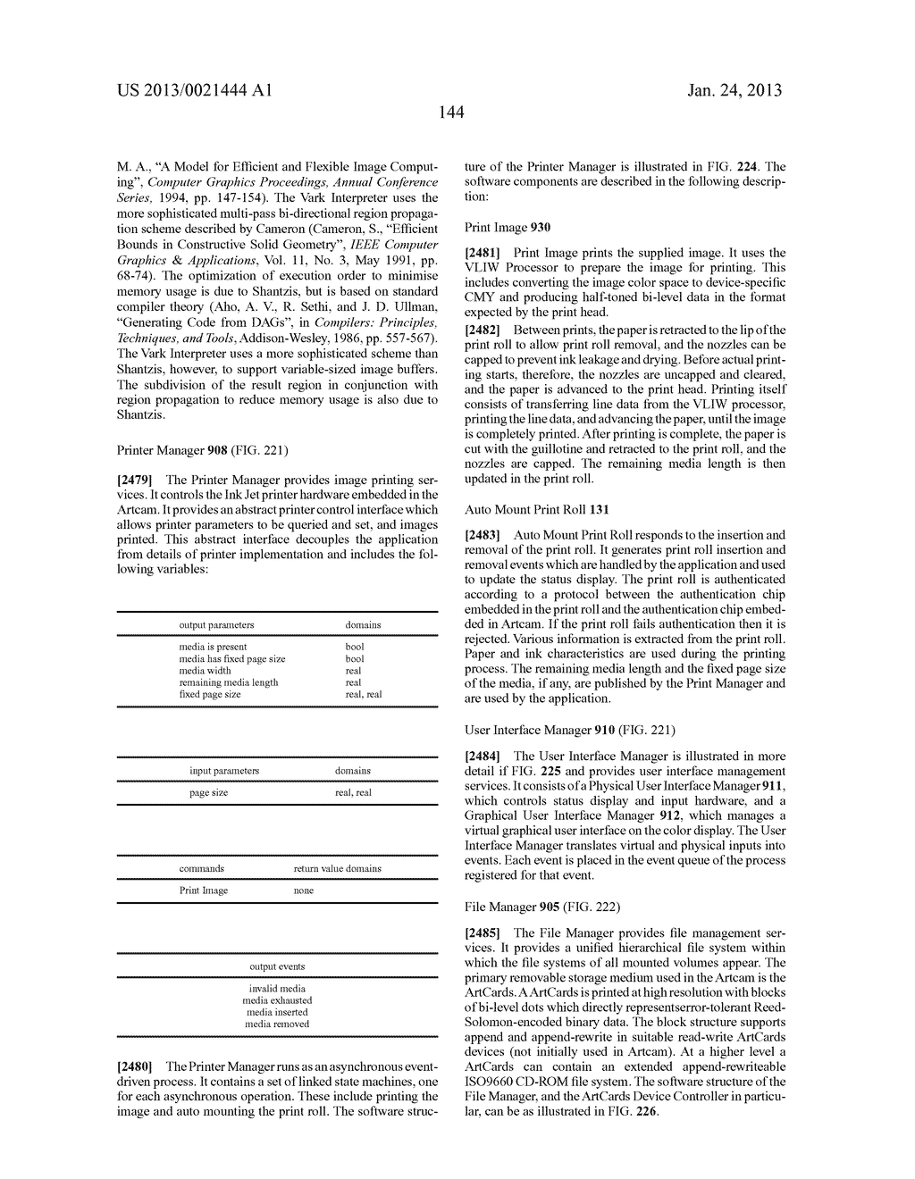 CAMERA SYSTEM WITH COLOR DISPLAY AND PROCESSOR FOR REED-SOLOMON DECODING - diagram, schematic, and image 294