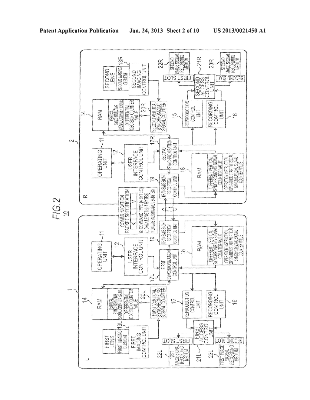 STEREOSCOPIC IMAGING SYSTEM, RECORDING CONTROL METHOD, STEREOSCOPIC IMAGE     REPRODUCTION SYSTEM, AND REPRODUCTION CONTROL METHOD - diagram, schematic, and image 03