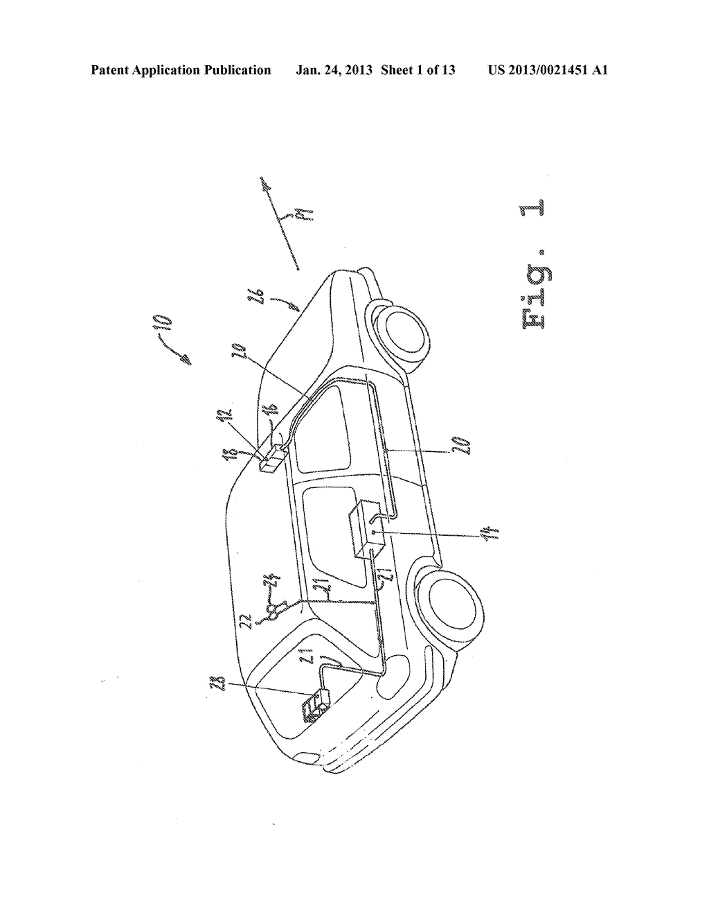 METHOD AND DEVICE FOR DETERMINING A CALIBRATION PARAMETER OF A STEREO     CAMERA - diagram, schematic, and image 02