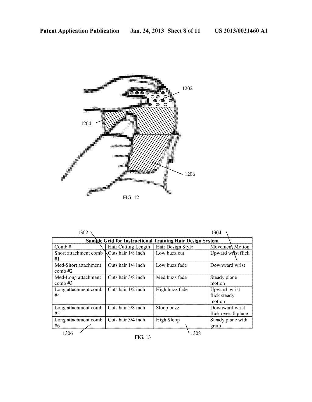 Interactive Hair Grooming Apparatus, System, and Method - diagram, schematic, and image 09