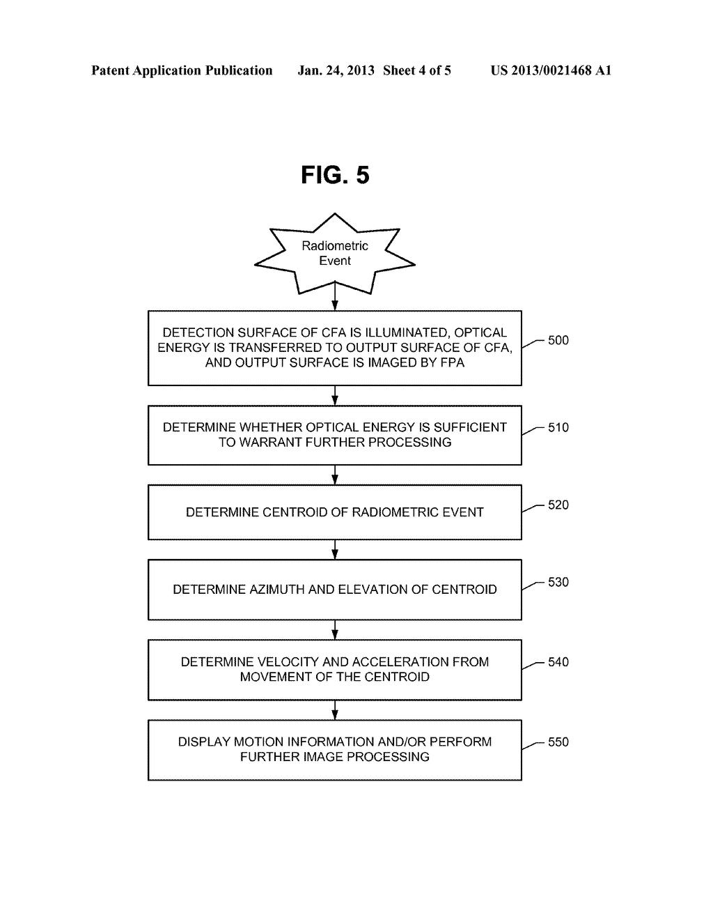 OPTICAL DETECTION OF RADIOMETRIC EVENTS - diagram, schematic, and image 05