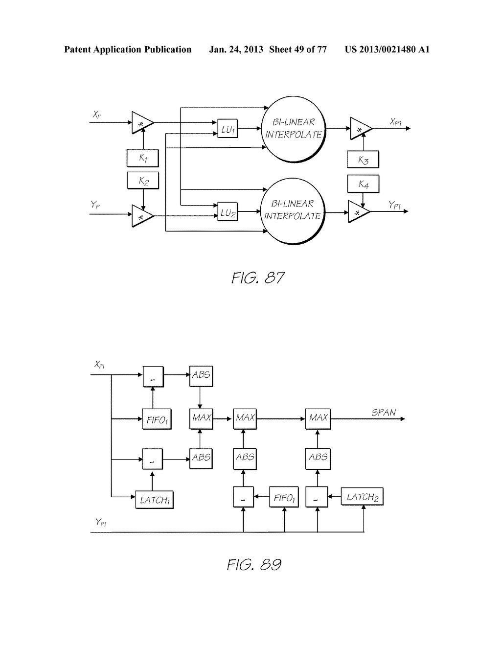 MULTIPROCESSOR CHIP FOR HAND HELD IMAGING DEVICE - diagram, schematic, and image 50