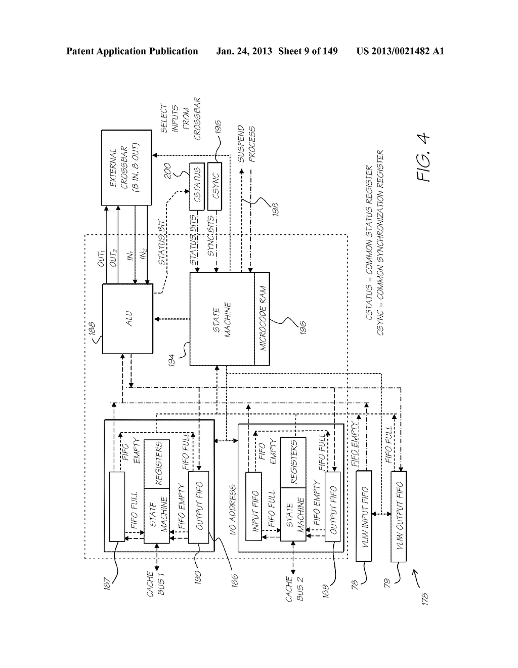 HANDHELD IMAGING DEVICE WITH SYSTEM-ON-CHIP MICROCONTROLLER INCORPORATING     ON SHARED WAFER IMAGE PROCESSOR AND IMAGE SENSOR - diagram, schematic, and image 10