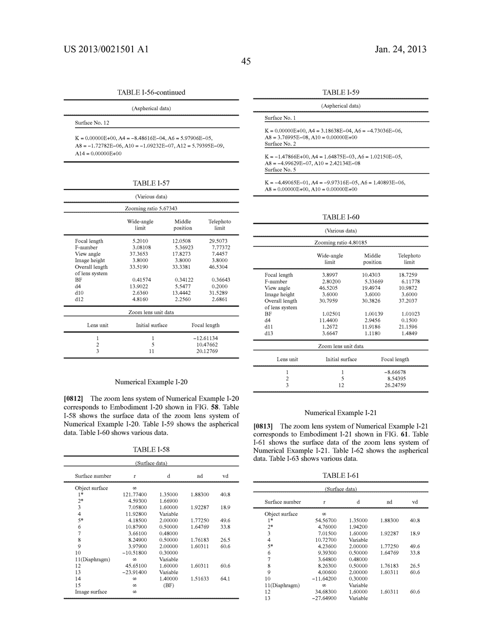 ZOOM LENS SYSTEM, IMAGING DEVICE AND CAMERA - diagram, schematic, and image 173