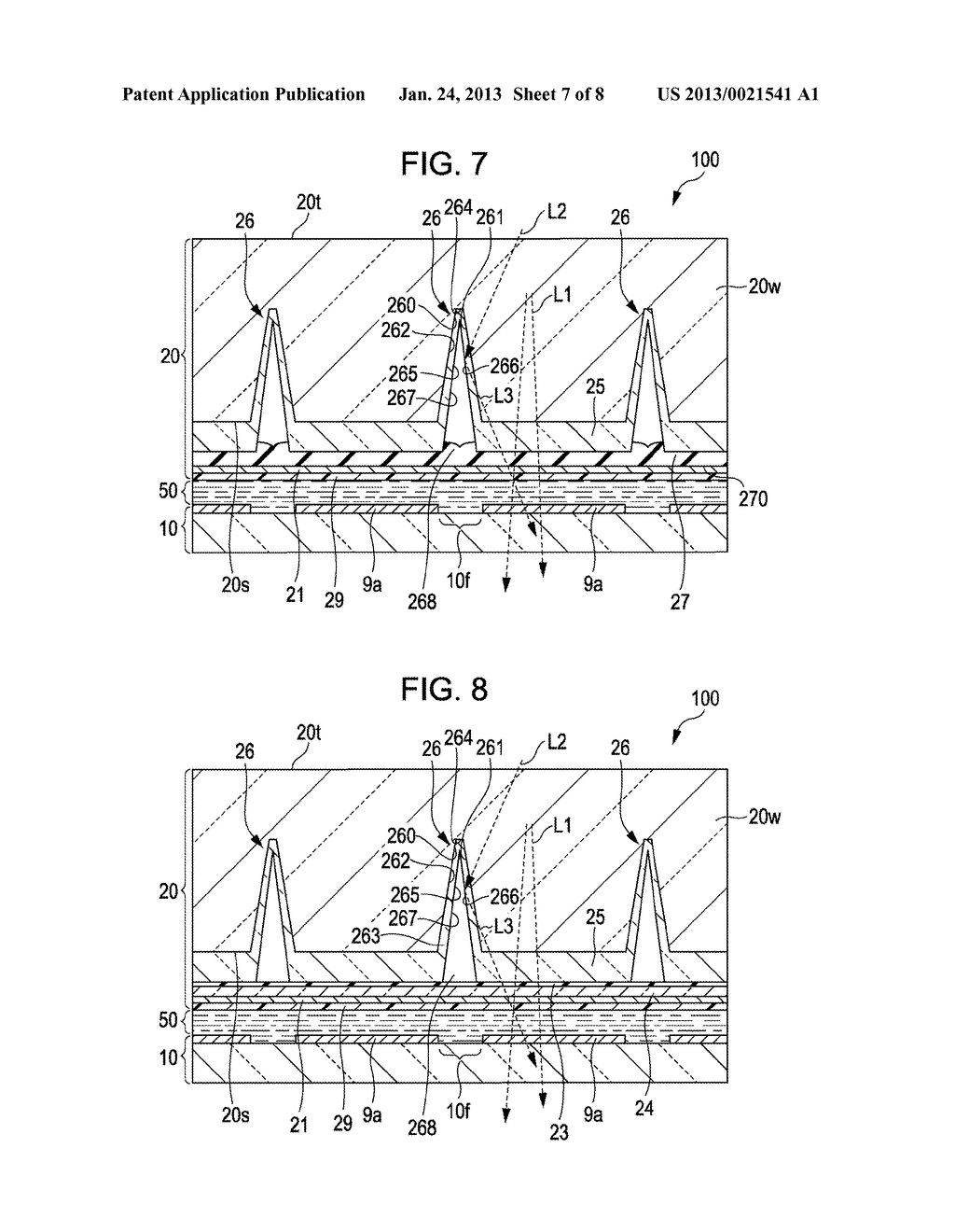 ELECTRO-OPTIC DEVICE AND PROJECTION TYPE DISPLAY APPARATUS - diagram, schematic, and image 08