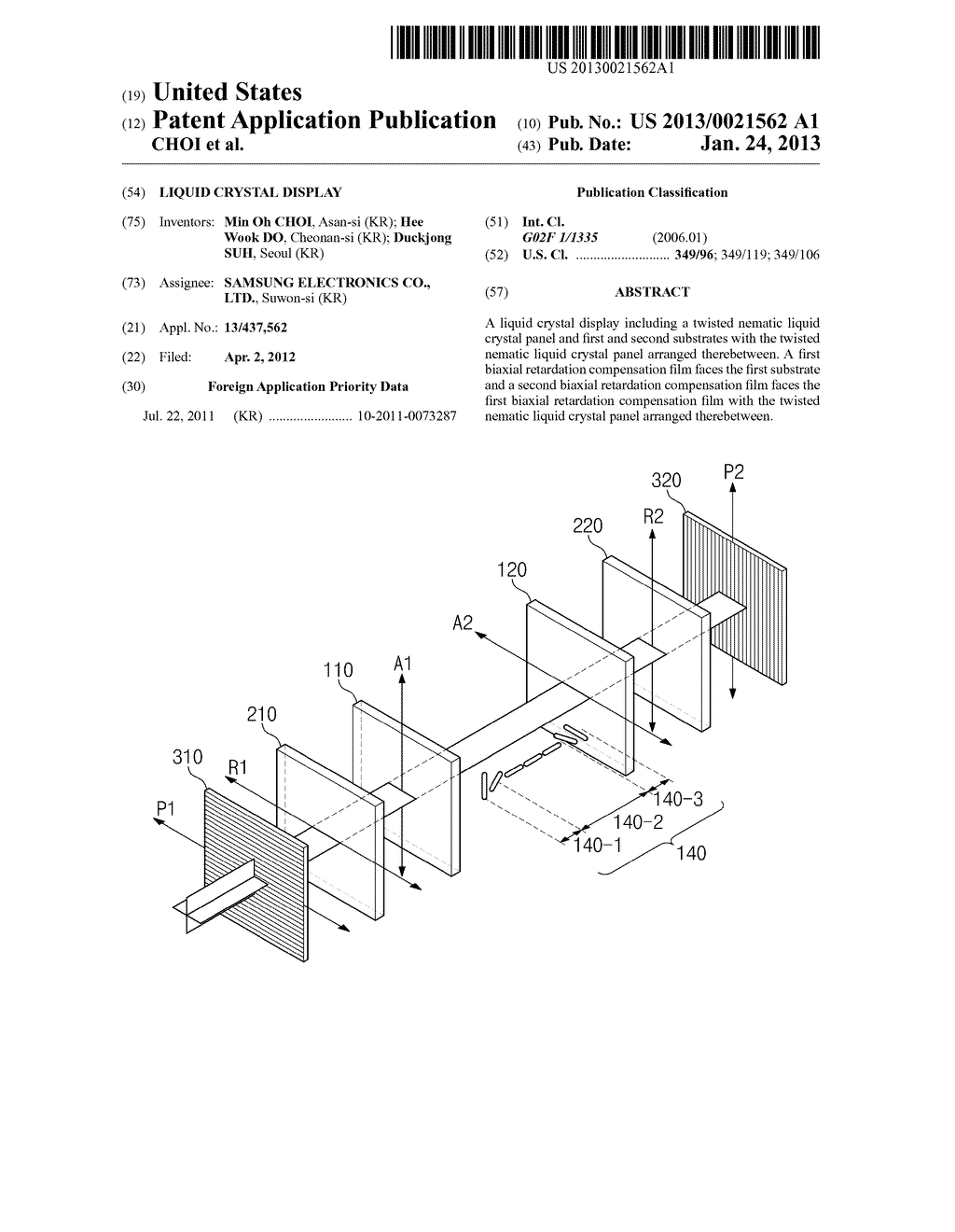 LIQUID CRYSTAL DISPLAY - diagram, schematic, and image 01