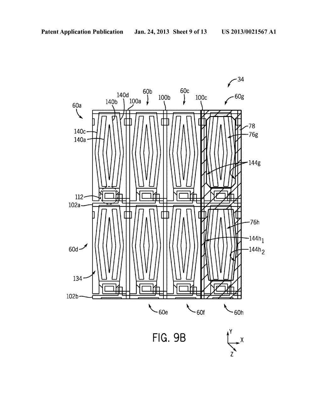 UNDULATING ELECTRODES FOR IMPROVED VIEWING ANGLE AND COLOR SHIFT - diagram, schematic, and image 10