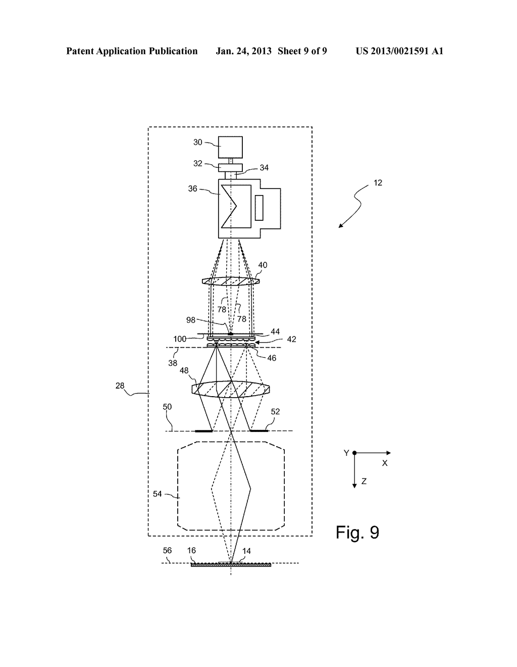 ILLUMINATION SYSTEM OF A MICROLITHOGRAPHIC PROJECTION EXPOSURE APPARATUS - diagram, schematic, and image 10