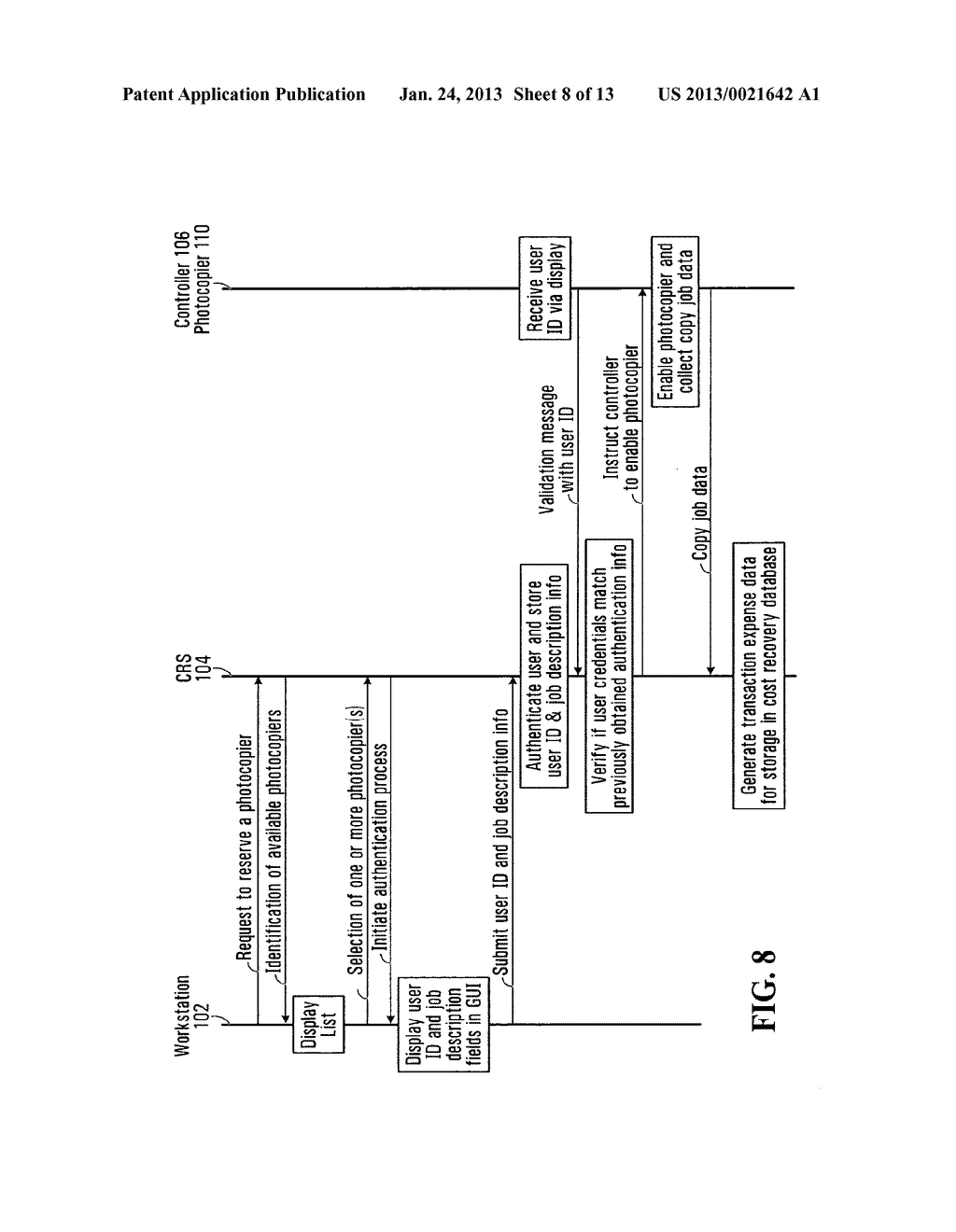 COST RECOVERY SYSTEM AND METHOD FOR WALK-UP OFFICE EQUIPEMENT - diagram, schematic, and image 09