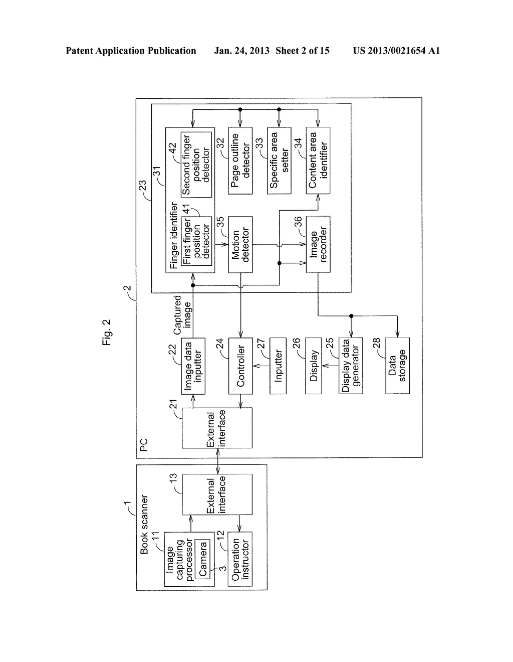 IMAGE PROCESSING APPARATUS AND DOCUMENT SCANNING SYSTEM HAVING THE SAME - diagram, schematic, and image 03