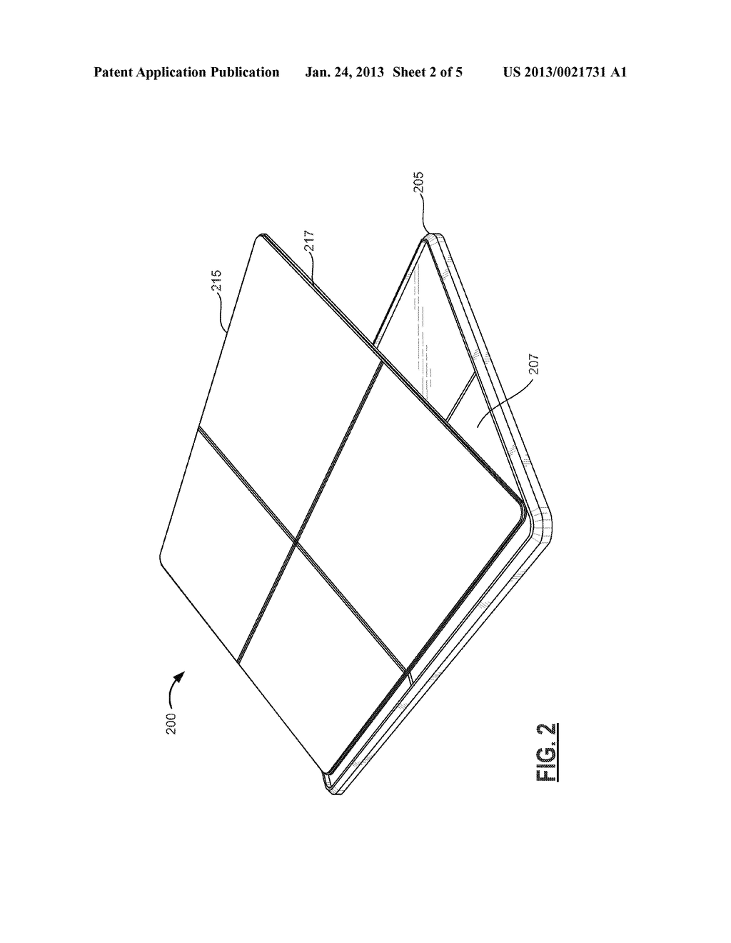 REMOVABLE COVER PANEL FOR DISPLAY HOUSING - diagram, schematic, and image 03