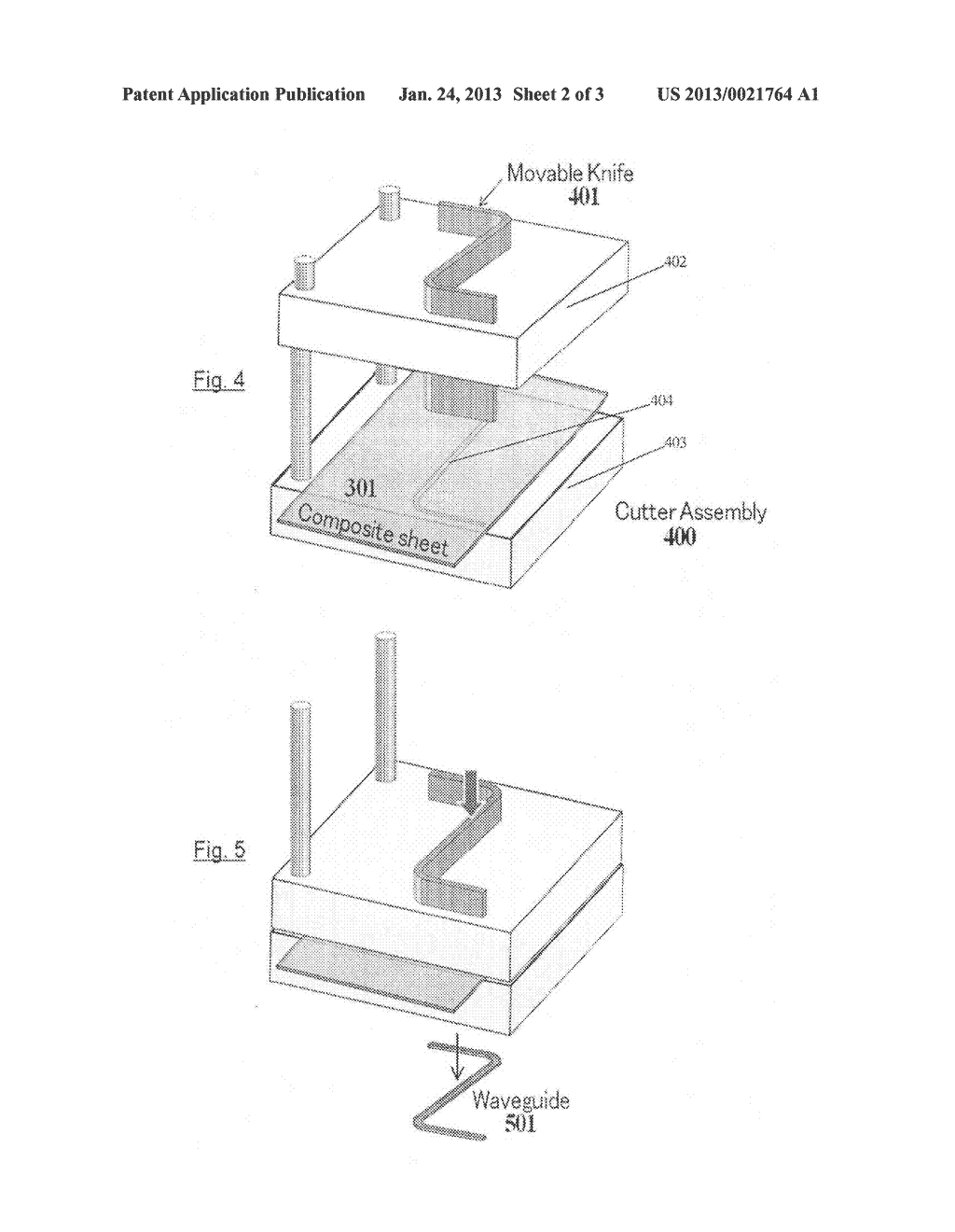 WAVEGUIDE AND METHOD FOR MAKING A WAVEGUIDE - diagram, schematic, and image 03