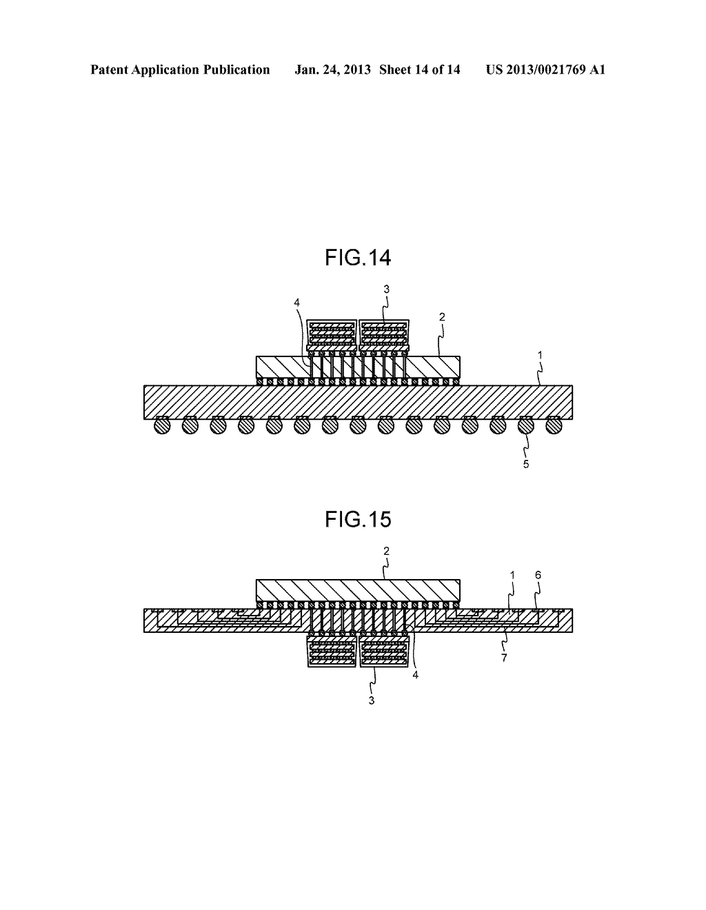 MULTICHIP MODULE, PRINTED WIRING BOARD, METHOD FOR MANUFACTURING MULTICHIP     MODULE, AND METHOD FOR MANUFACTURING PRINTED WIRING BOARD - diagram, schematic, and image 15