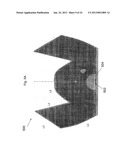 COLLIMATING LENSES FOR LED LIGHTING SYSTEMS, LED LIGHTING SYSTEMS     INCLUDING COLLIMATING LENSES, AND/OR METHODS OF MAKING THE SAME diagram and image