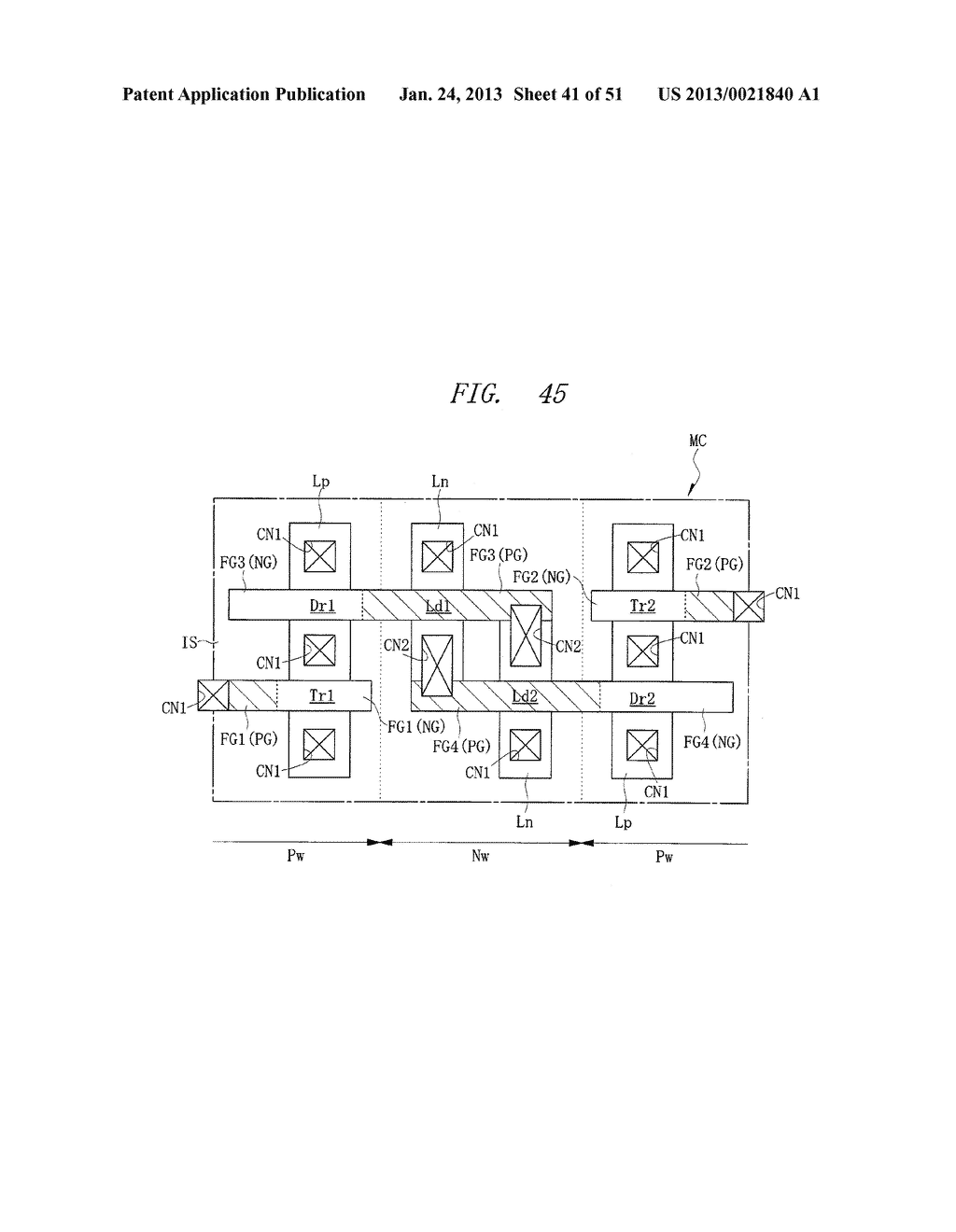 SEMICONDUCTOR DEVICE AND METHOD OF MANUFACTURING THE SAME - diagram, schematic, and image 42