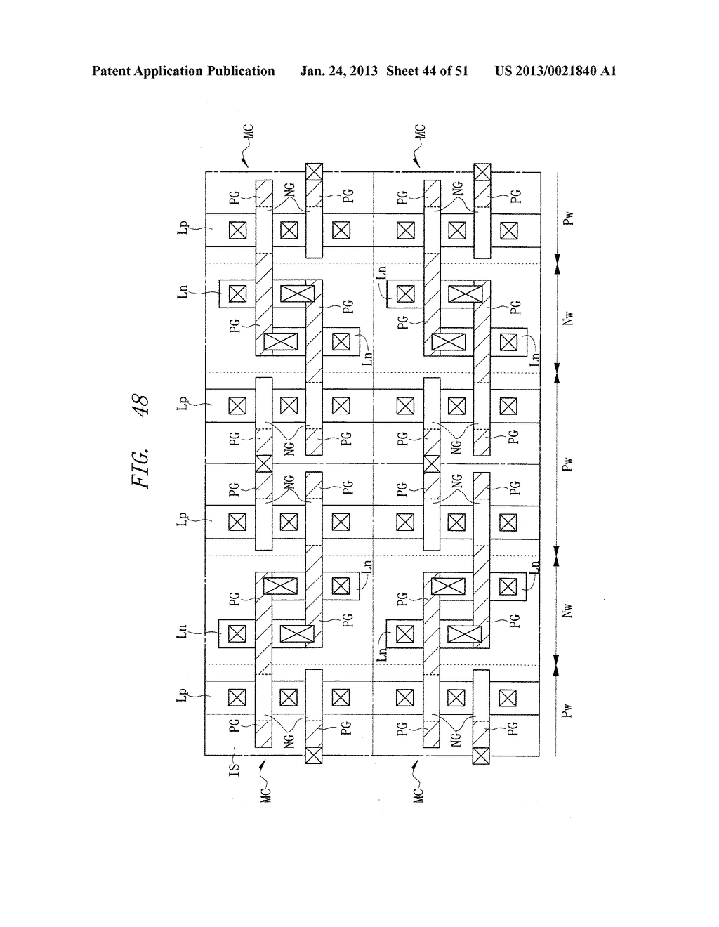 SEMICONDUCTOR DEVICE AND METHOD OF MANUFACTURING THE SAME - diagram, schematic, and image 45