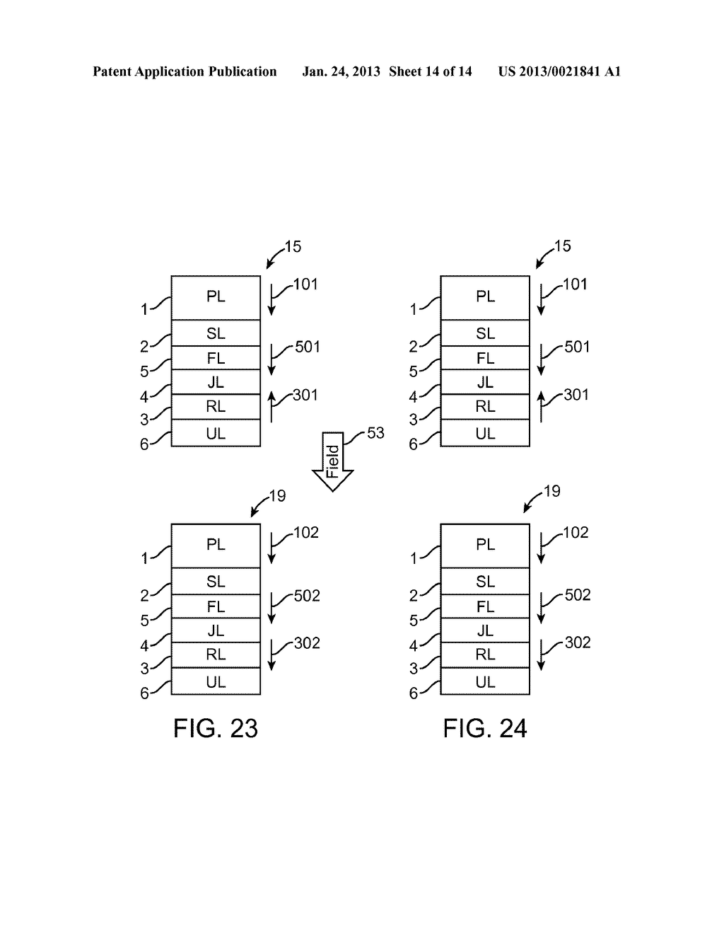 PERPENDICULAR MAGNETIC RANDOM ACCESS MEMORY (MRAM) DEVICE WITH A STABLE     REFERENCE CELL - diagram, schematic, and image 15