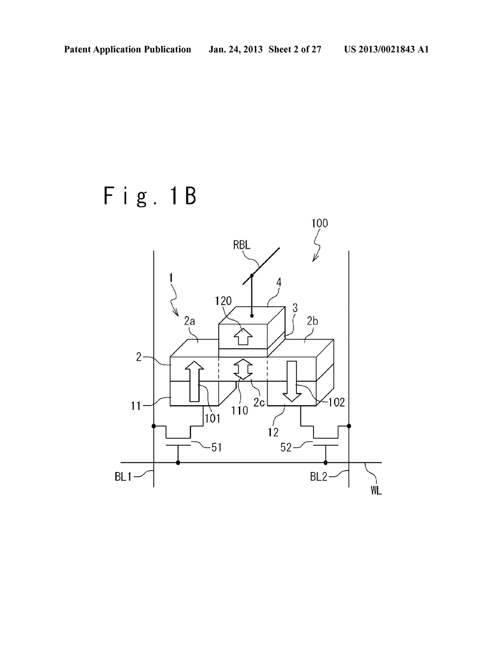 SEMICONDUCTOR DEVICE INCORPORATING MULTI-VALUE MAGNETIC MEMORY CELLS - diagram, schematic, and image 03