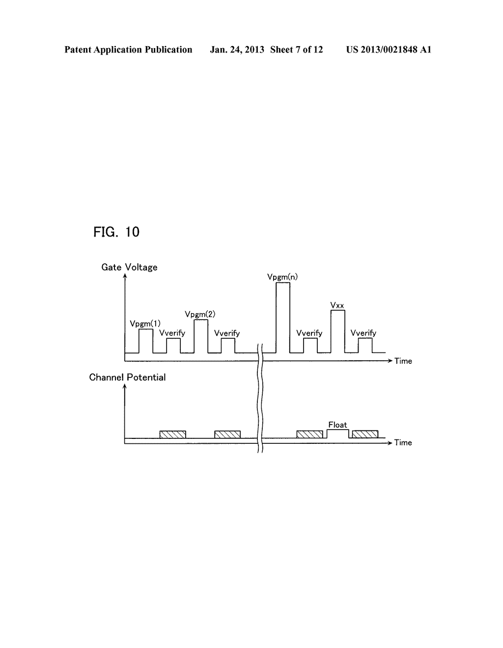 NONVOLATILE SEMICONDUCTOR MEMORY DEVICE AND METHOD OF DATA WRITE THEREIN - diagram, schematic, and image 08