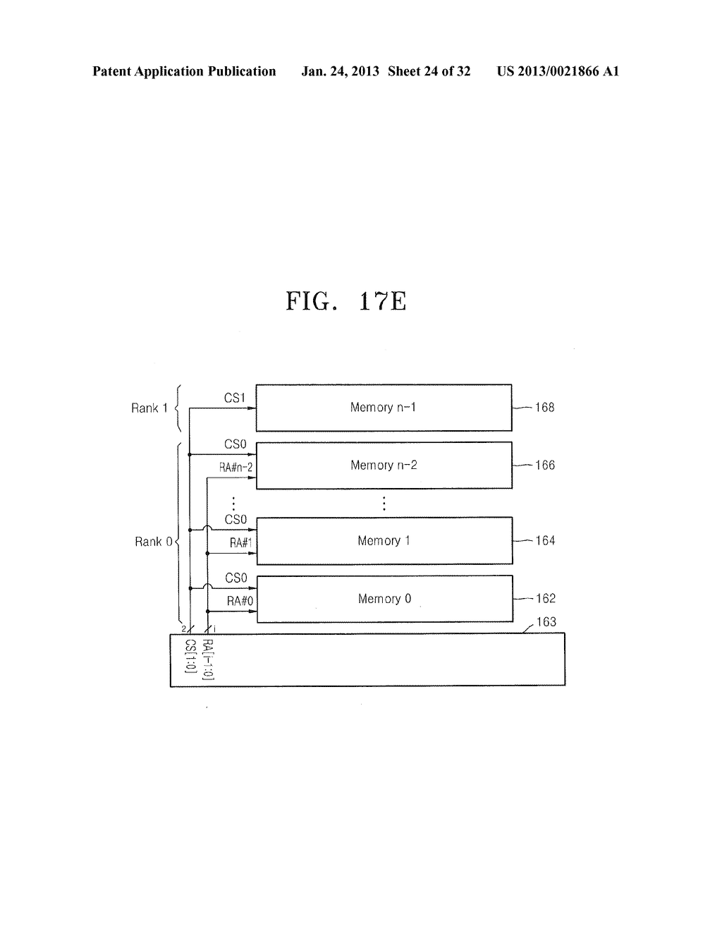 Semiconductor Devices Compatible with Mono-Rank and Multi-Ranks - diagram, schematic, and image 25