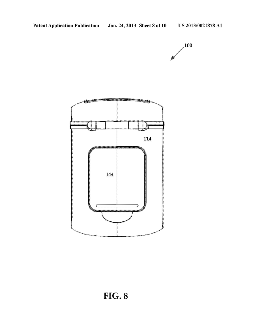 Container for Pills or Vitamins and Methods of Use - diagram, schematic, and image 09