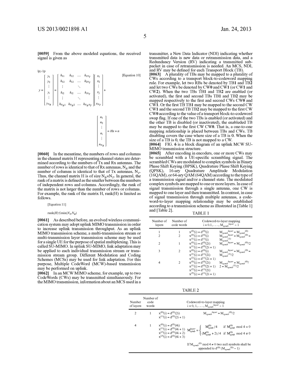 METHOD AND APPARATUS FOR UPLINK MULTIPLE INPUT MULTIPLE OUTPUT (MIMO)     TRANSMISSION - diagram, schematic, and image 17