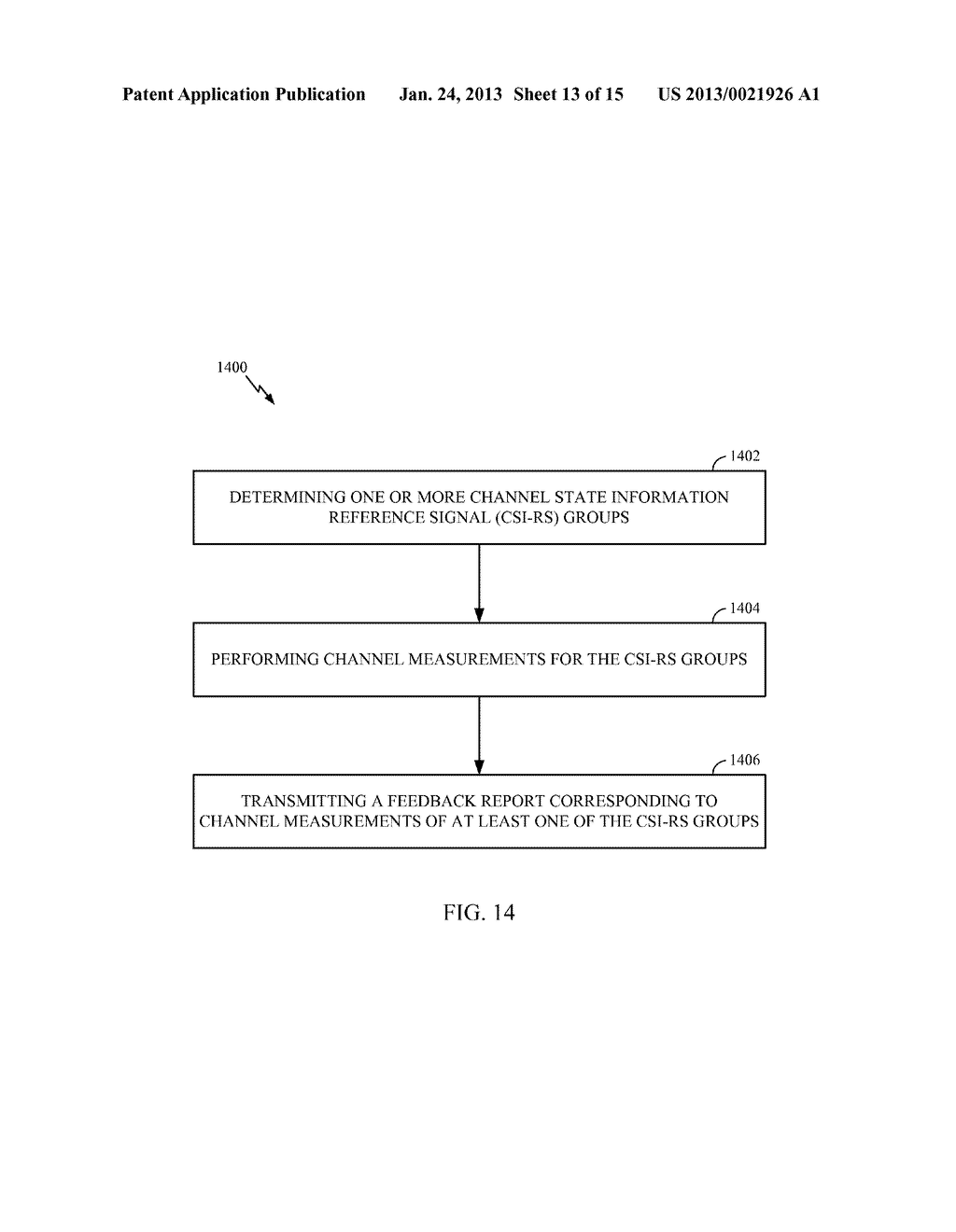 FEEDBACK REPORTING BASED ON CHANNEL STATE INFORMATION REFERENCE SIGNAL     (CSI-RS) GROUPS - diagram, schematic, and image 14