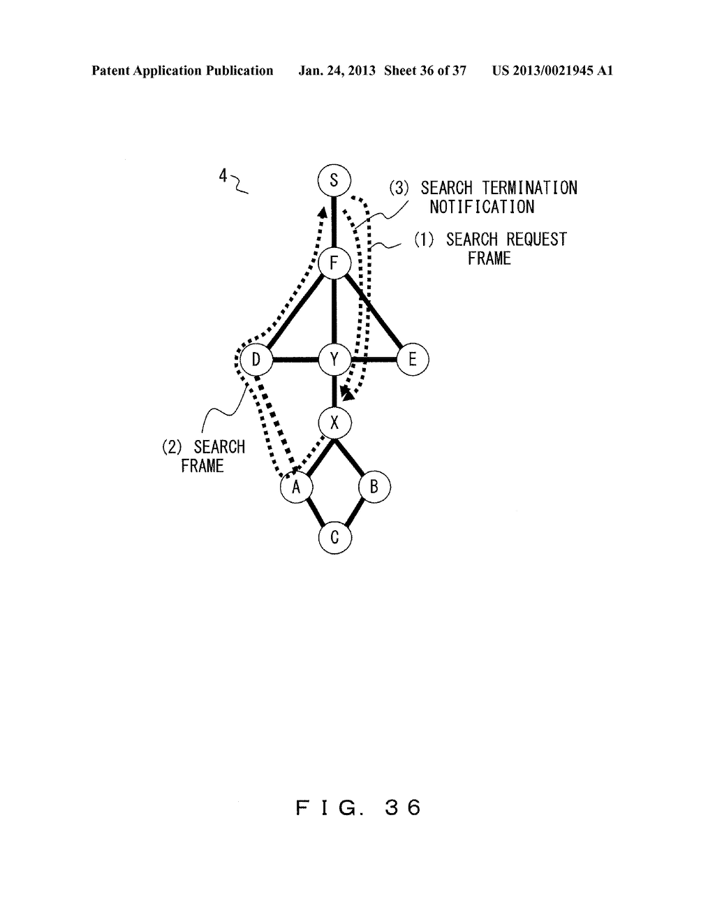 NODE APPARATUS AND ALTERNATIVE PATH SEARCH METHOD - diagram, schematic, and image 37