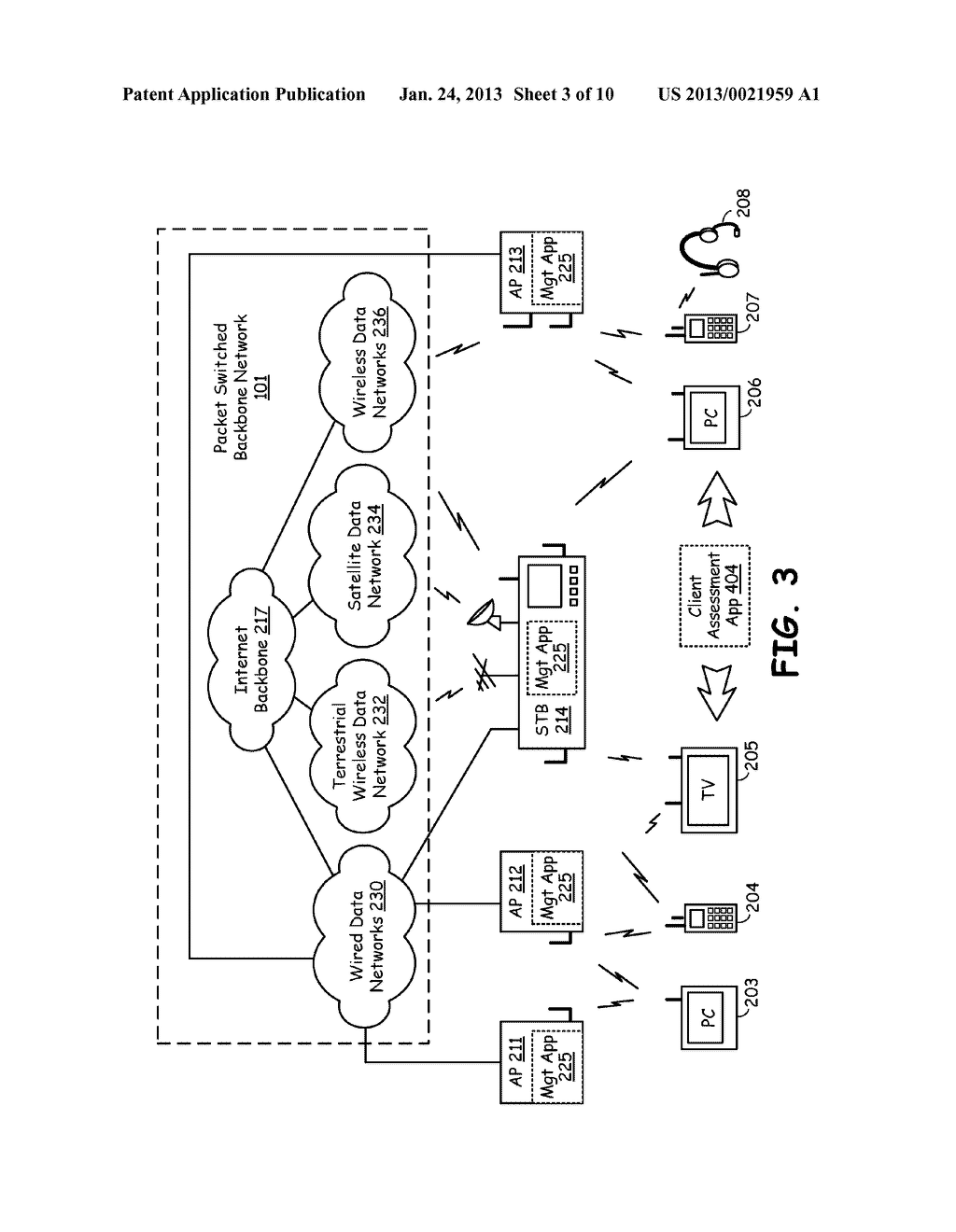 ACCESS POINT MULTI-LEVEL TRANSMISSION POWER CONTROL BASED ON THE EXCHANGE     OF CHARACTERISTICS - diagram, schematic, and image 04