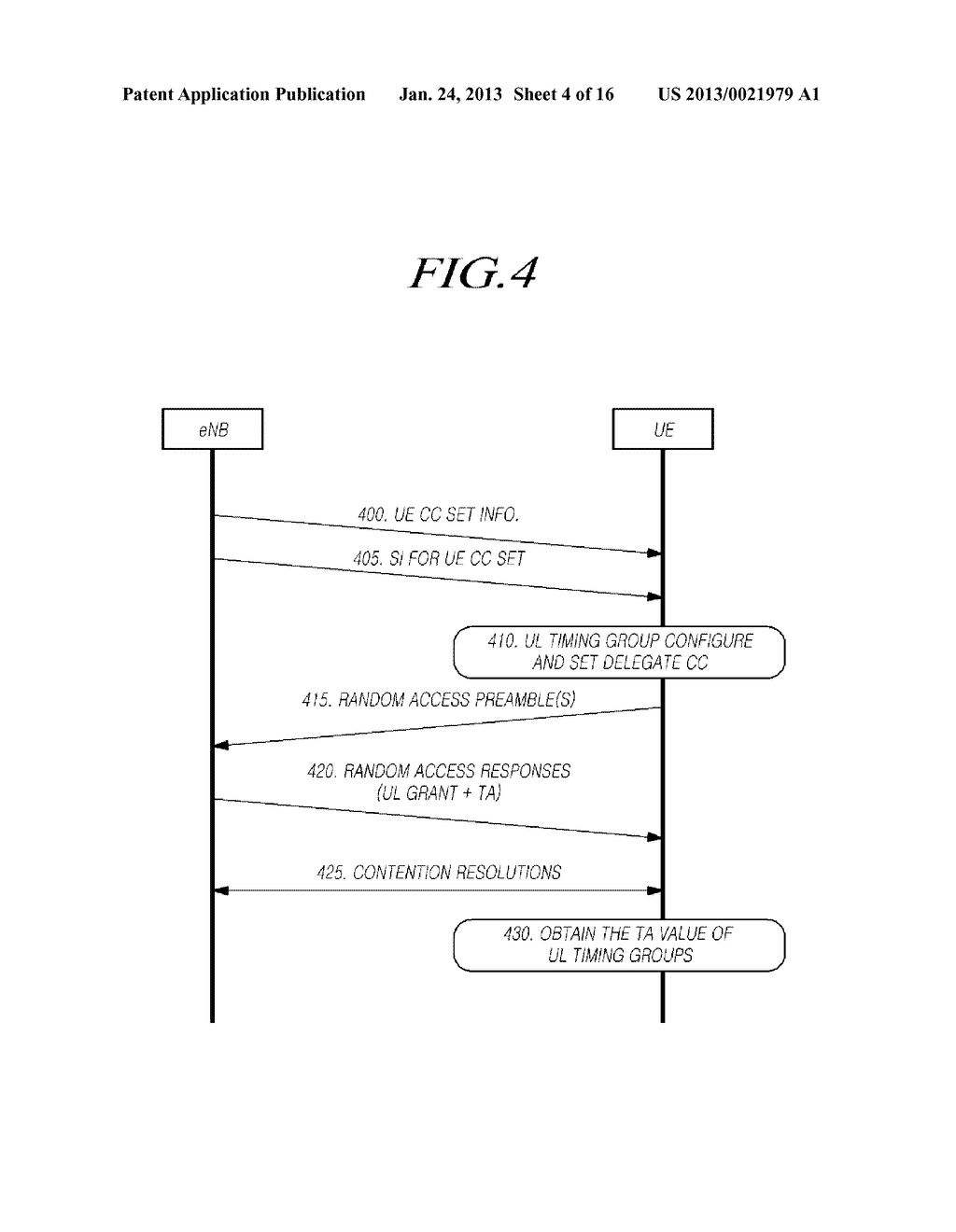 APPARATUS AND METHOD FOR PERFORMING RANDOM ACCESS IN A WIRELESS     COMMUNICATION SYSTEM - diagram, schematic, and image 05