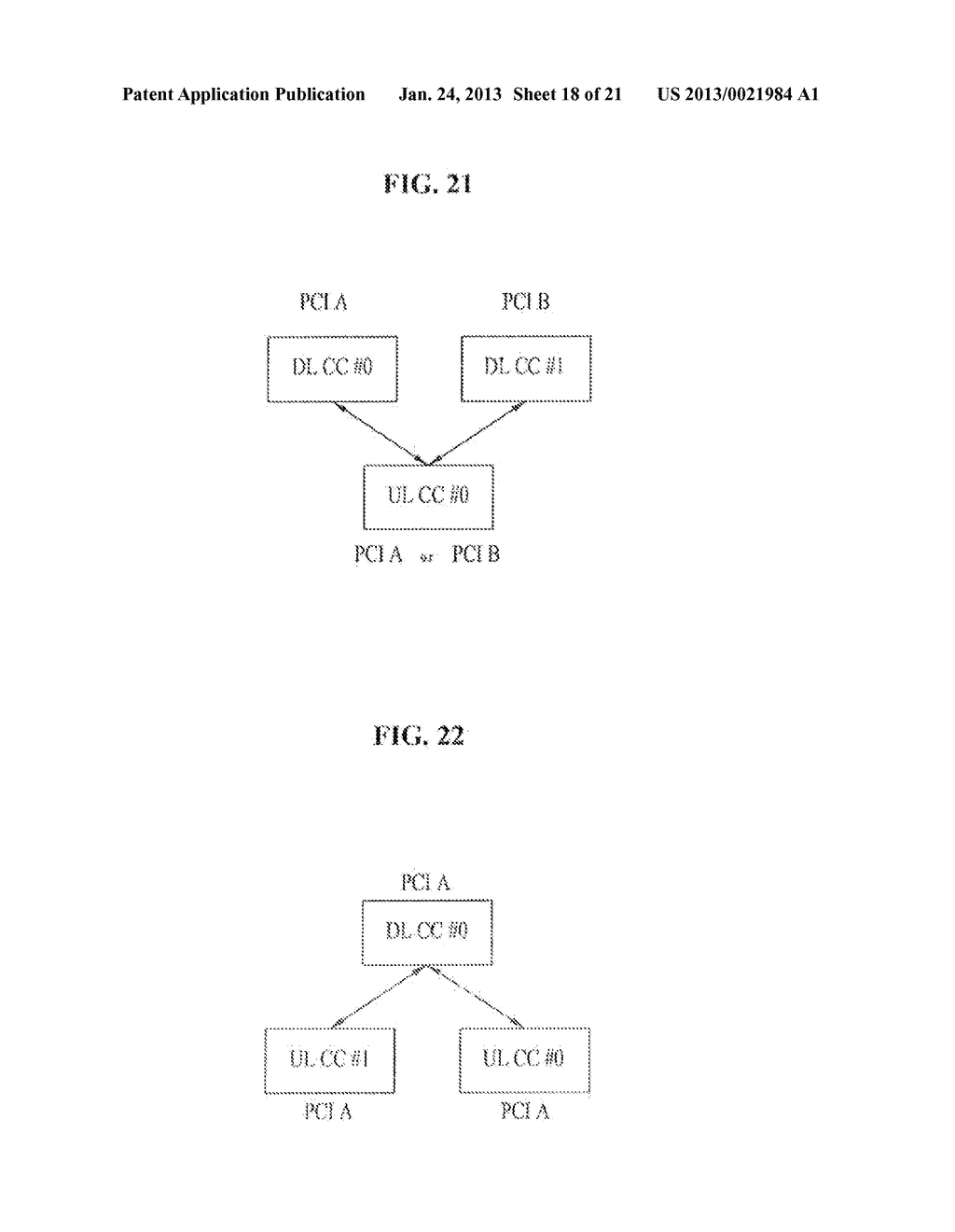 METHOD FOR WIRELESS COMMUNICATION BETWEEN A USER DEVICE AND A BASE STATION     IN A WIRELESS COMMUNICATION SYSTEM SUPPORTING UPLINK AND DOWNLINK MULTI     CARRIERS, AND A DEVICE FOR IMPLEMENTING THE METHOD - diagram, schematic, and image 19