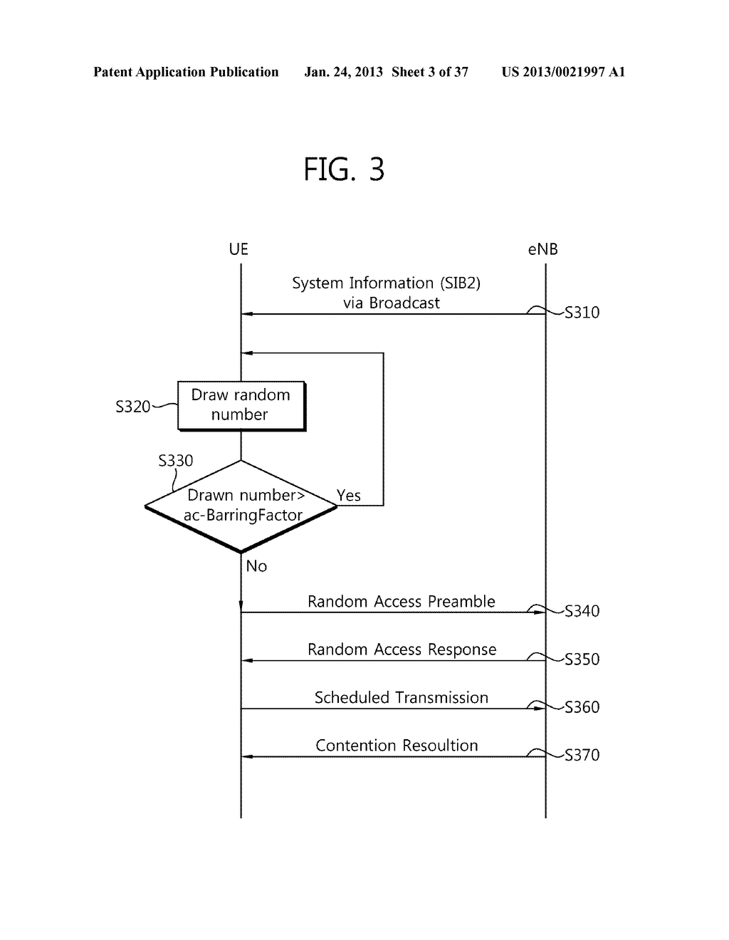 METHOD AND APPARATUS FOR MANAGING RANDOM ACCESS PREAMBLE SET IN A WIRELESS     COMMUNICATION SYSTEM WITH MULTIPLE RANDOM-ACCESS PRIORITY CLASSES - diagram, schematic, and image 04